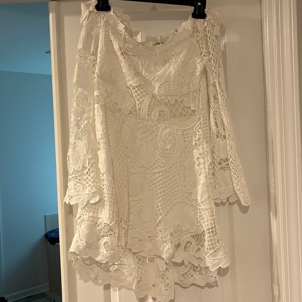 White romper